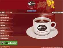 Tablet Screenshot of choncoffee.net